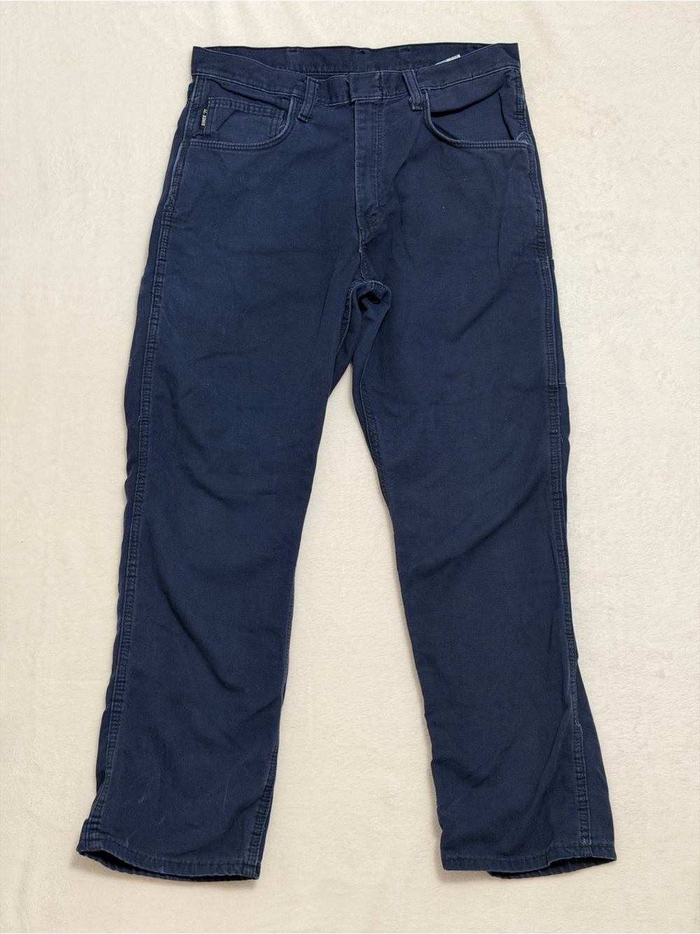 Bulwark FR Flame Resistant Work Pants Mens 34x30 Navy 12 ATPV Utility